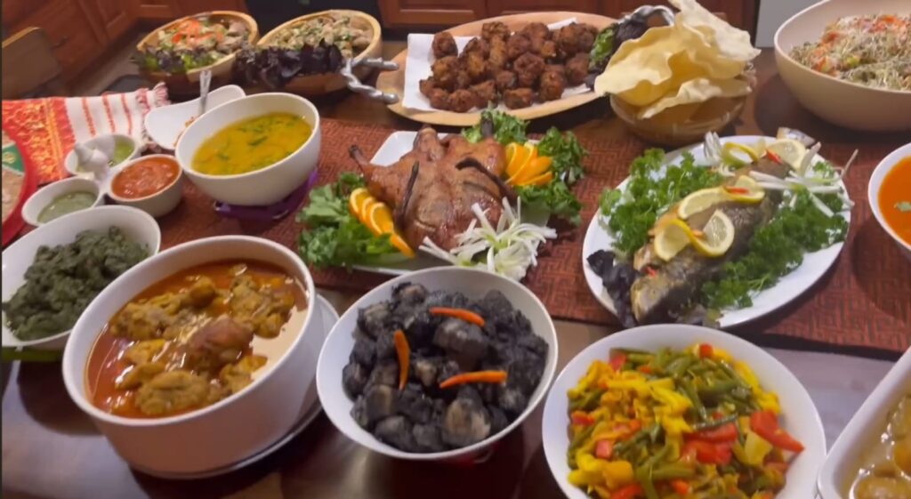 Famous assamese food